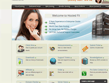 Tablet Screenshot of clients.hostedfx.com