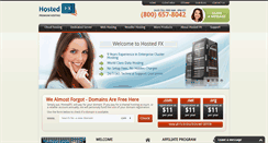 Desktop Screenshot of hostedfx.com